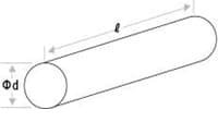 Alumina heater rod and tube type