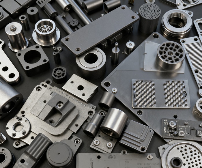 Aluminum Silicon Carbide Structural Components