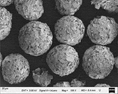 Boron Nitride Spherical Powder SEM