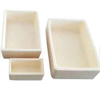 Rectangular Shape Alumina Crucible