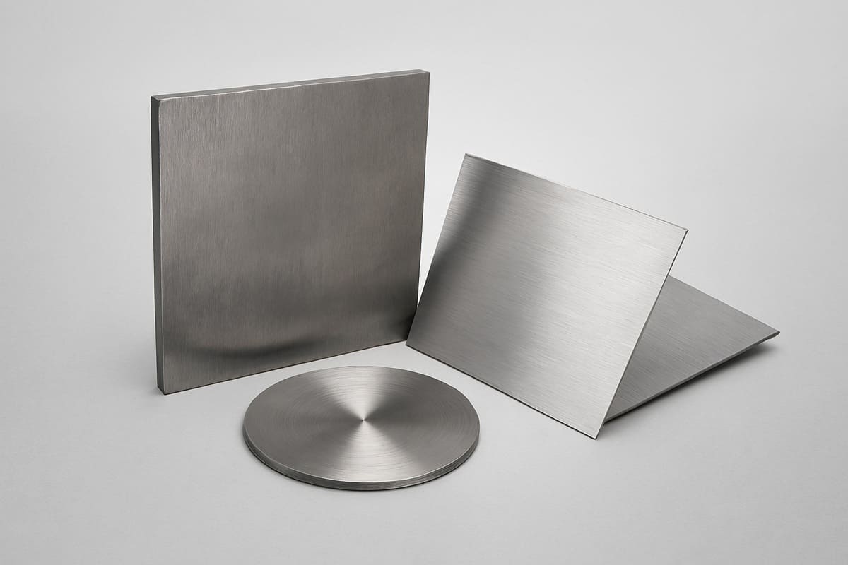 Tungsten Plate, sheet, disc