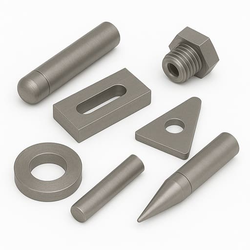 Tungsten custom parts