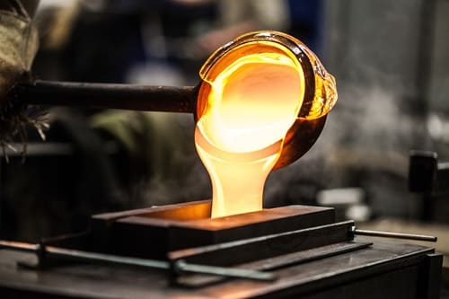 quart glass production