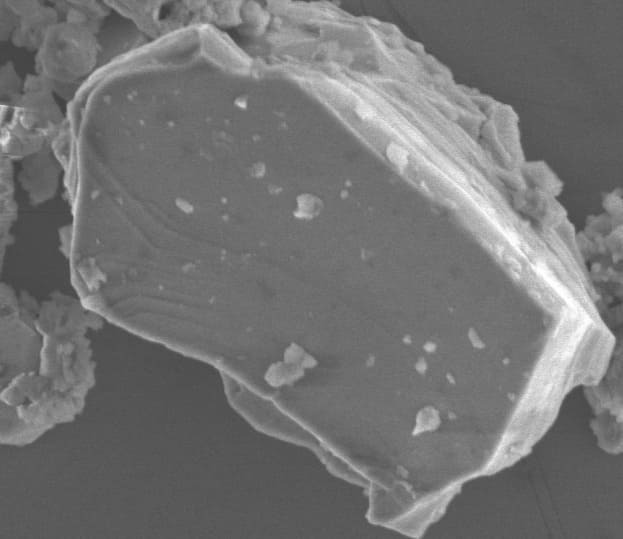 Fe2AlB2 MAB Phase Powder SEM