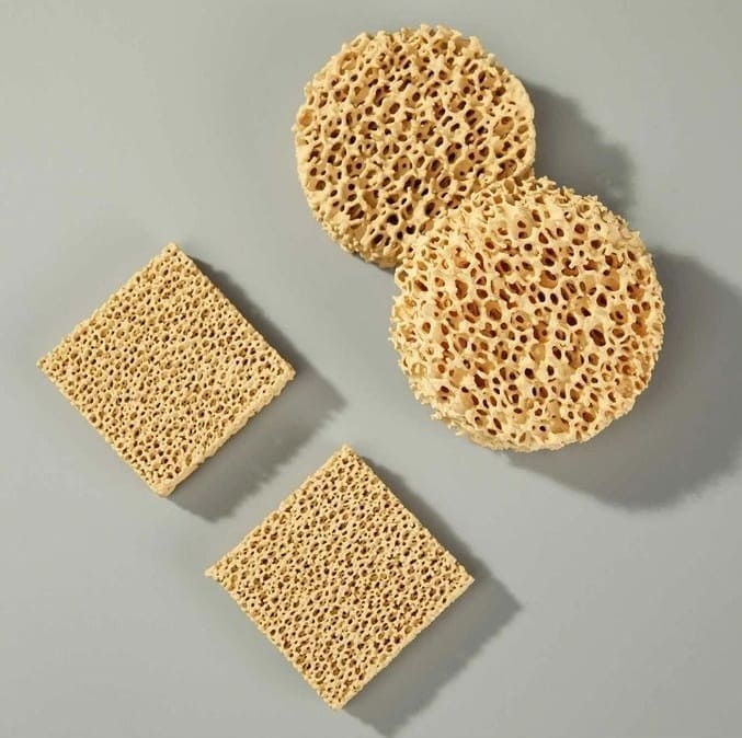 Magnesium Oxide Foam Filter