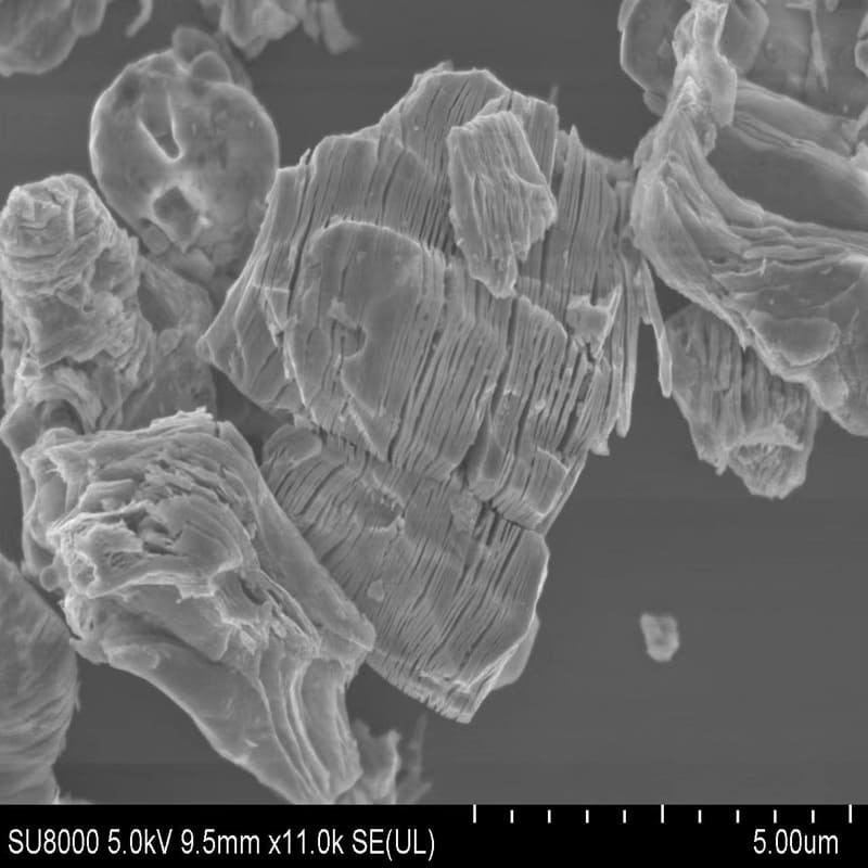 Nb2CTx MXene Phase Powder SEM