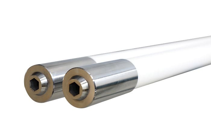 Quartz Ceramic Roller for Metal Heat Treatment Furnaces